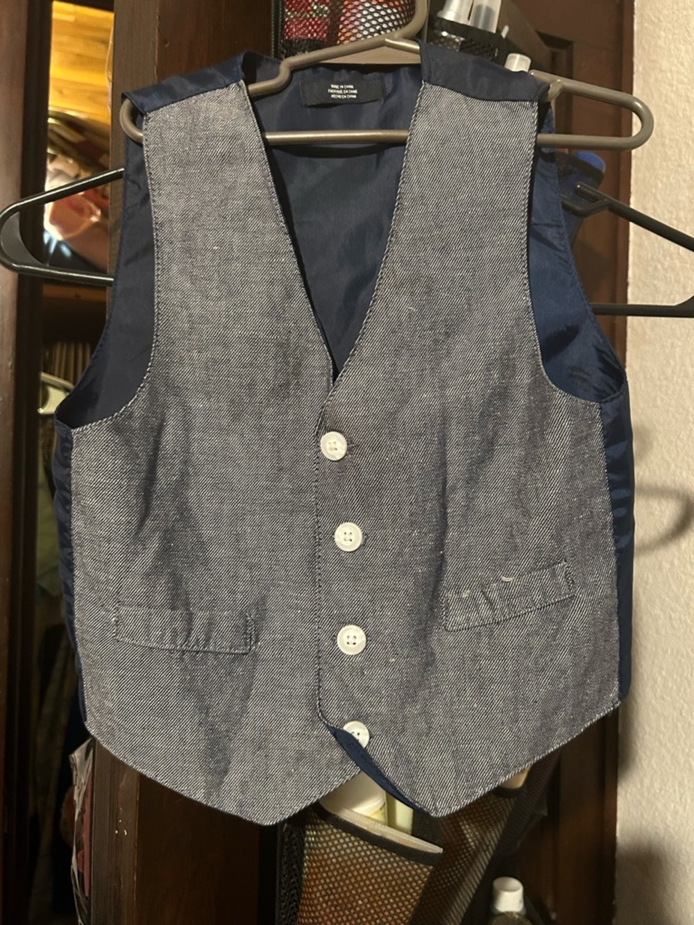 Boys Vest . Nautical. Never Worn